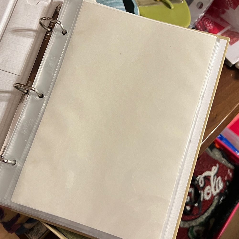 Hallmark Reflect Remember Reminisce 3-Binder 4x6 Photo Album Library - Picture 8 of 9